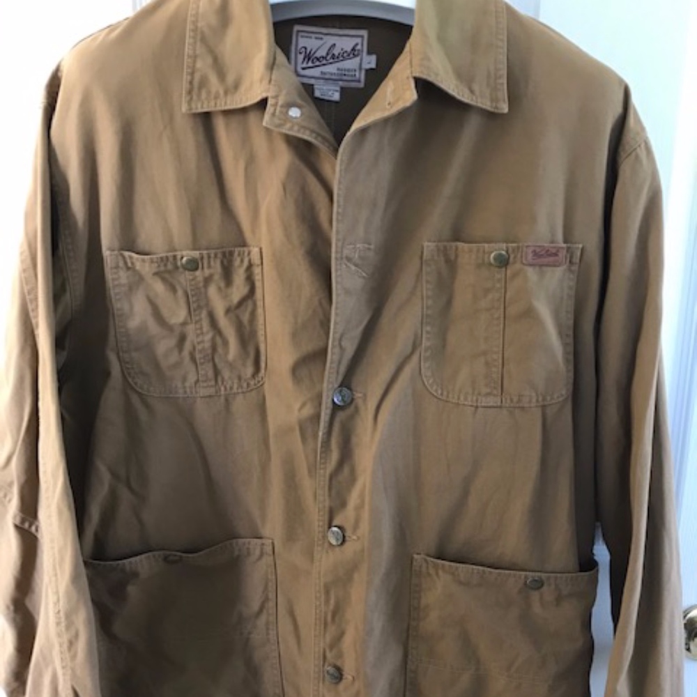 Vtg Woolrich Cotton Jacket